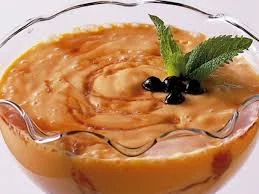 Creme de Papaia com Licor de Cassis